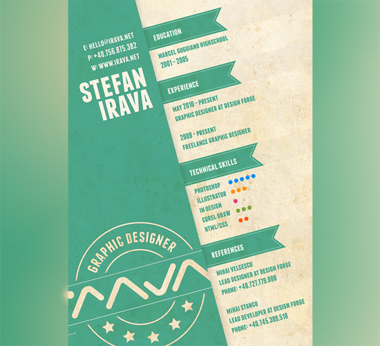 My Resume by Stefan Irava