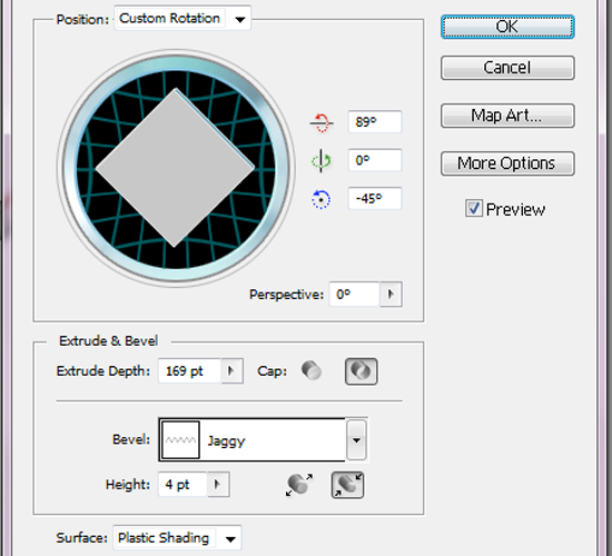 Extrude & Bevel...
