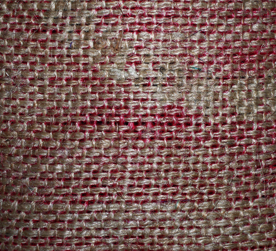 Multicolored Burlap