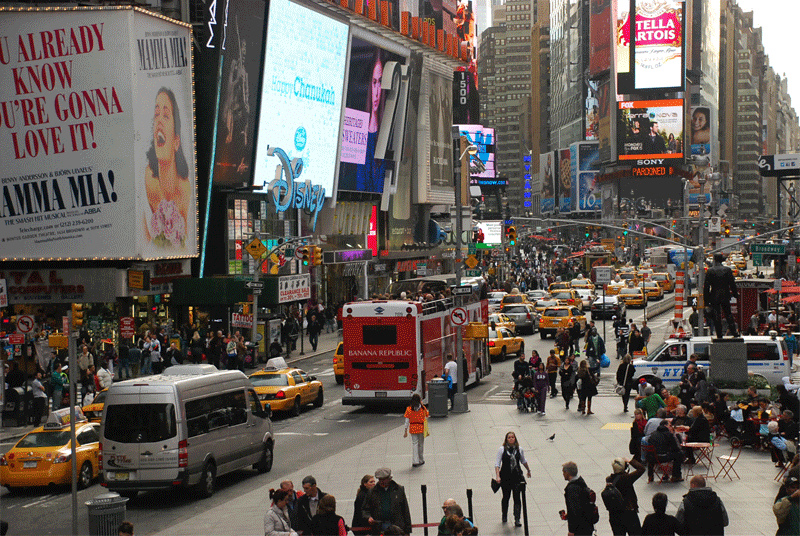 Times Square by Iris Lin Times Square by Iris Lin