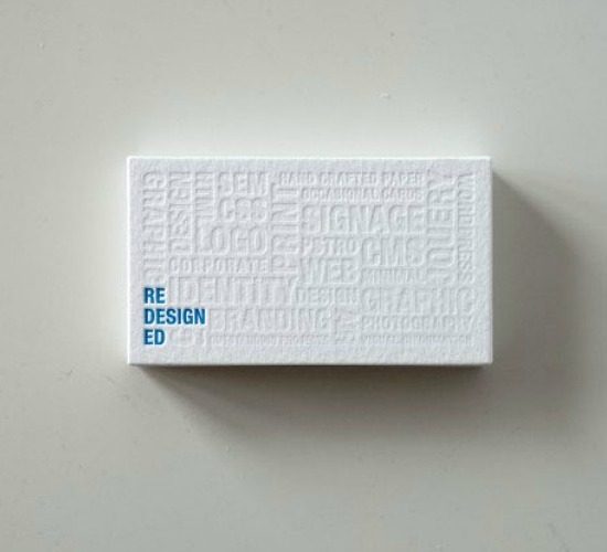 Redesigned Business Card Redesigned Business Card