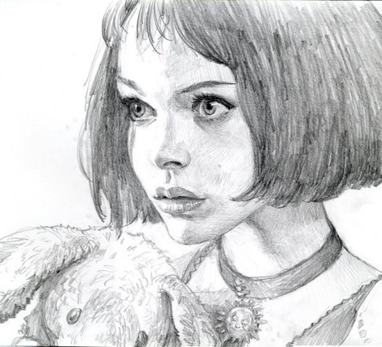 Sketch by Iain McCaig Sketch by Iain McCaig