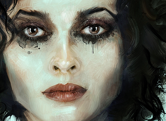 In the Fight Club! with Helena Bonham (Marla Singer) by Vlad Rodriguez