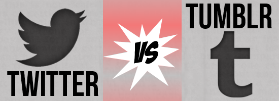 Design Battle Week of December 30th – January 5th: Twitter vs. Tumblr