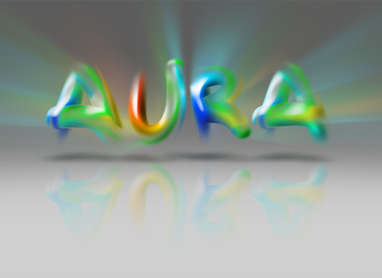 How to Create the Aura Text Effect