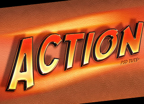 Quick Tip: Create an Action Text Effect in Photoshop