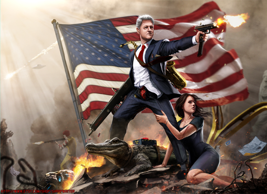 Bill Clinton the Lady Killer by Jason Heuser