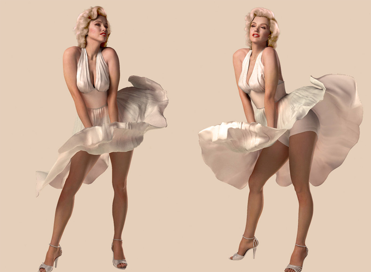 Marilyn Monroe by Qisheng Luo