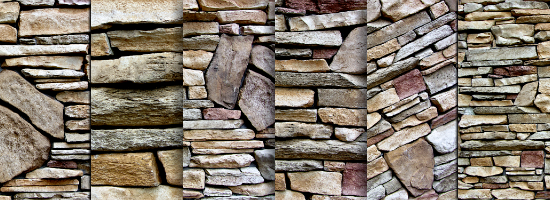 Stone Wall Title Header