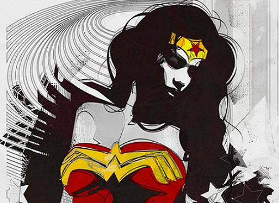 Wonder Woman by Baz Pringle