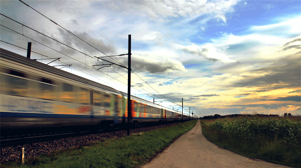 Trains by Julien Douvier