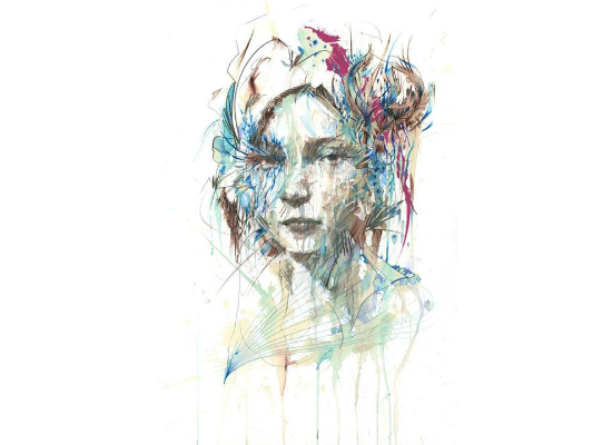 Invisible Lines - Unveil by Carne Griffiths.