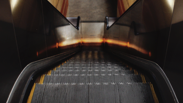 Escalators 2 by Baptiste Chabot and Julien Douvier