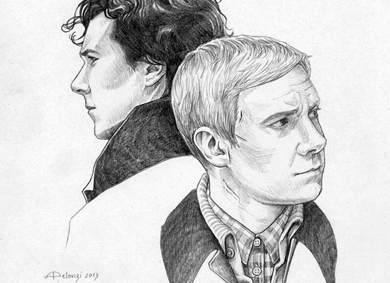 Sherlock Holmes by Alessia Pelonzi